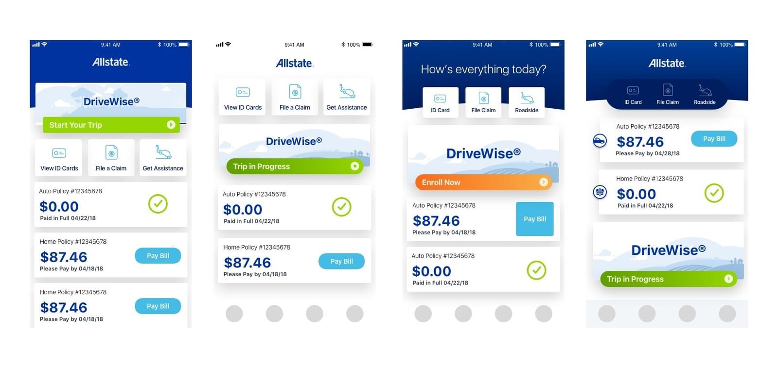 allstate-mobile-ui-ux-design screenshot 5 of 5