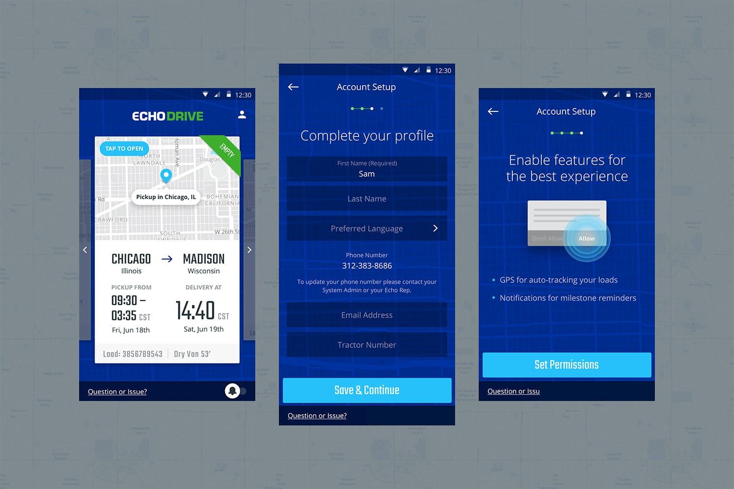 echo-drive — Design and Development of Mobile and Web Applications (1 of 3)