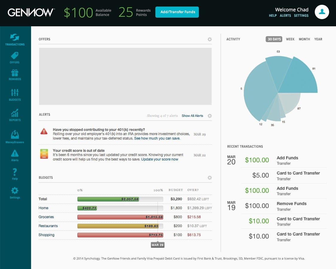 synchology-white-label-banking-solution —  Platform Maintenance and Enhancement (1 of 3)