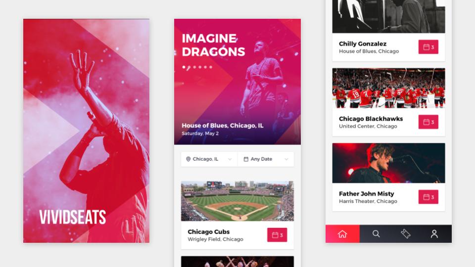 vivid-seats-mobile-ui-design screenshot 5 of 5
